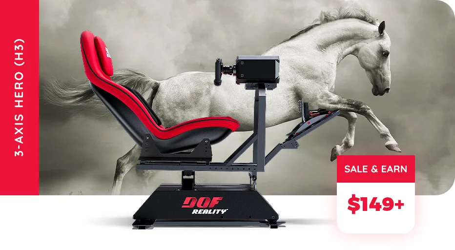 H3 - DOF Reality - Motion Simulator