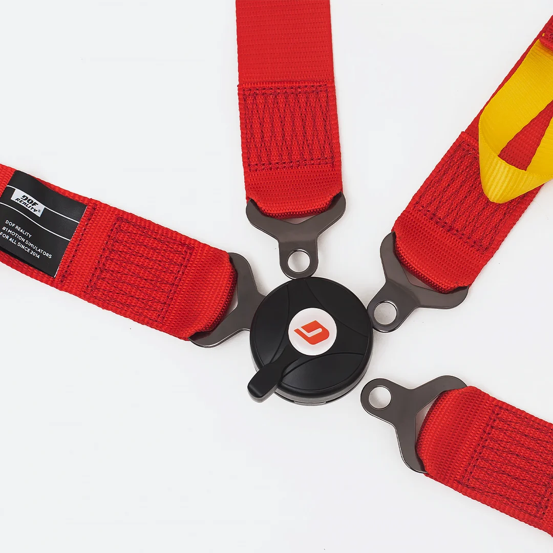 DOF Reality 4-point Harness (Red)