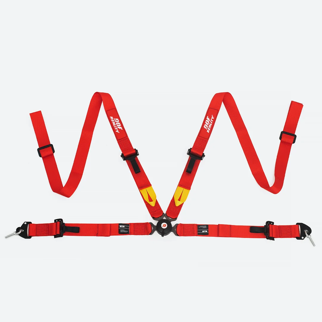 DOF Reality 4-point Harness (Red)
