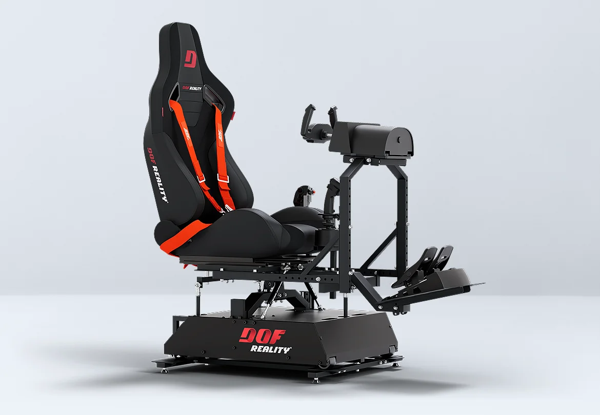 Motion Flight Sim - 4-Axis HERO (H4) with SFU and Xtra Smooth Gearing