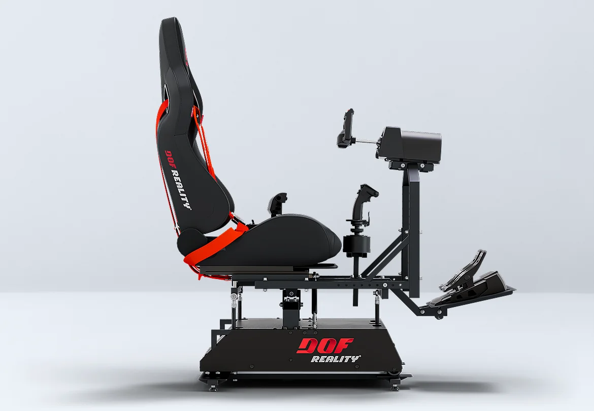 Motion Flight Sim - 4-Axis HERO (H4) with SFU and Xtra Smooth Gearing