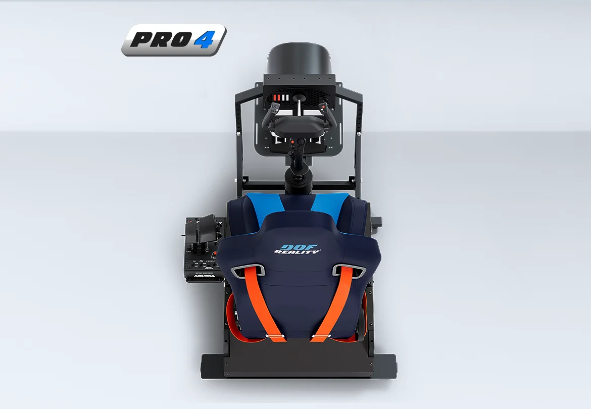Motion Flight Sim - 4-Axis PRO (P4) with SFU and Xtra Smooth Gearing