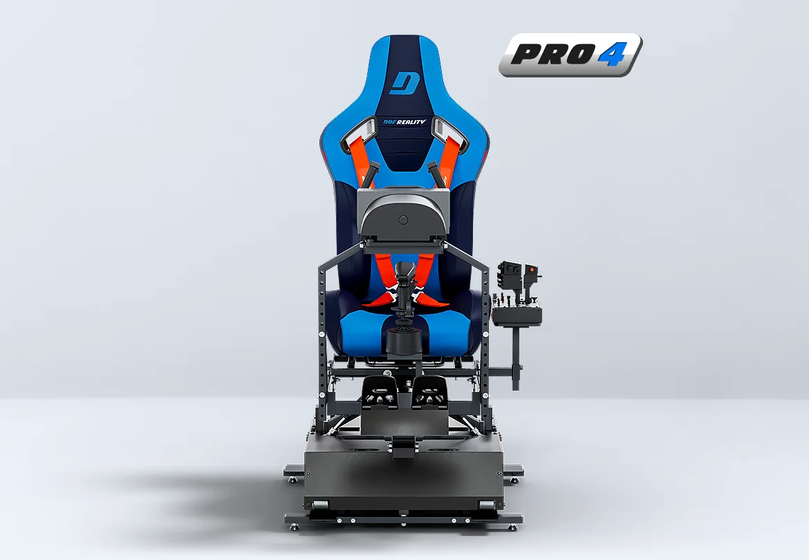 Motion Flight Sim - 4-Axis PRO (P4) with SFU and Xtra Smooth Gearing