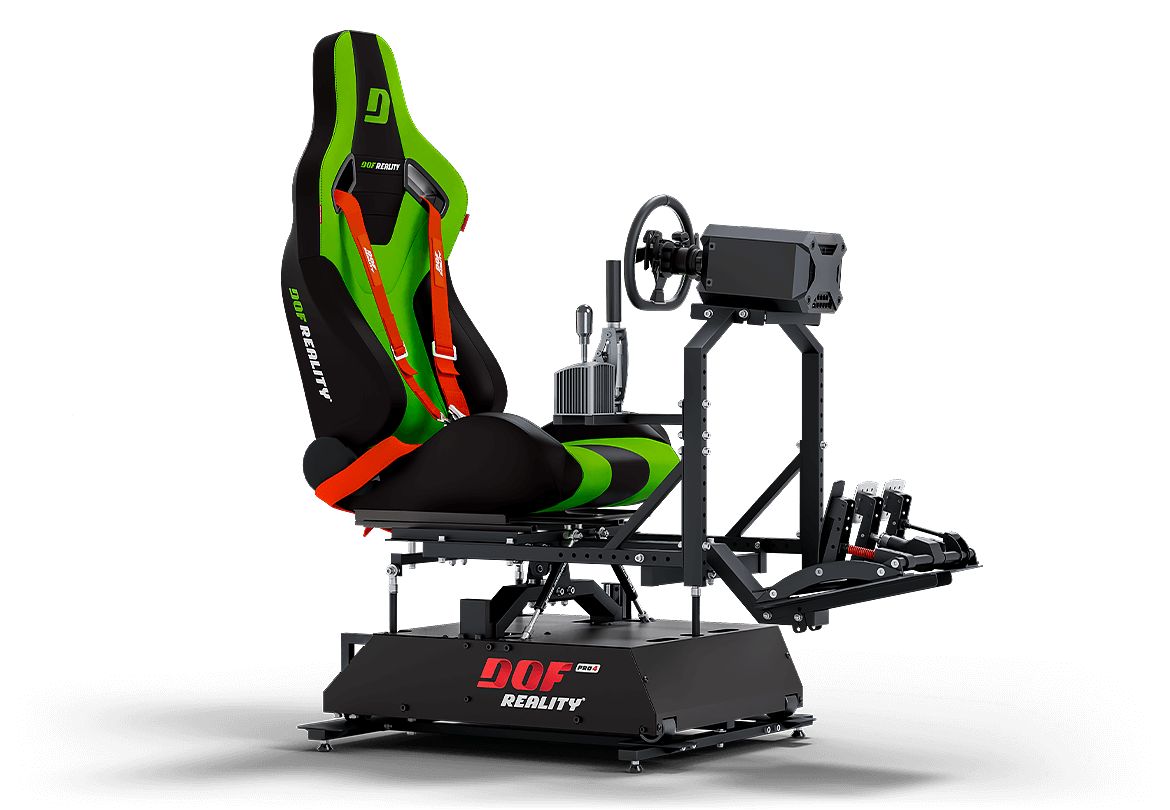 Inertia Rig Racing Motion Racing Rig - 4-Axis PRO (P4) with SFU and Xtra Smooth Gearing ...