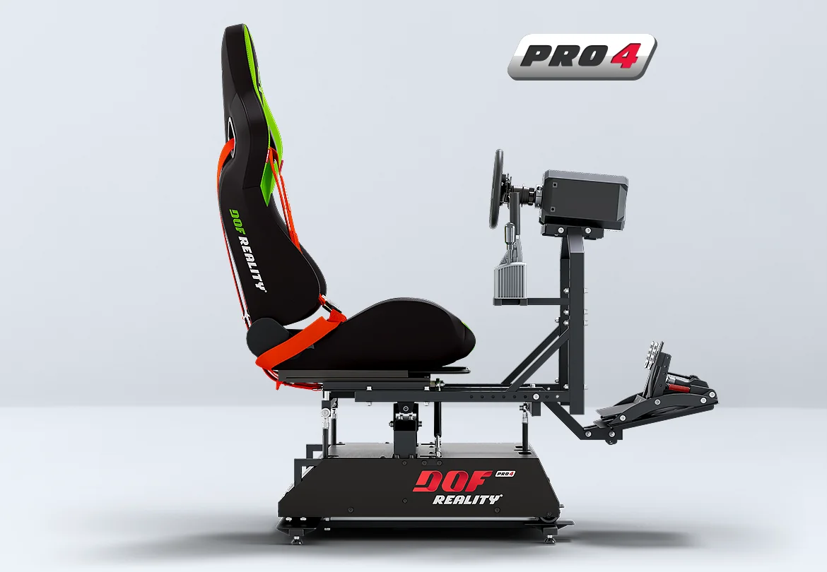 Motion Racing Rig - 4-Axis PRO (P4) with SFU and Xtra Smooth Gearing
