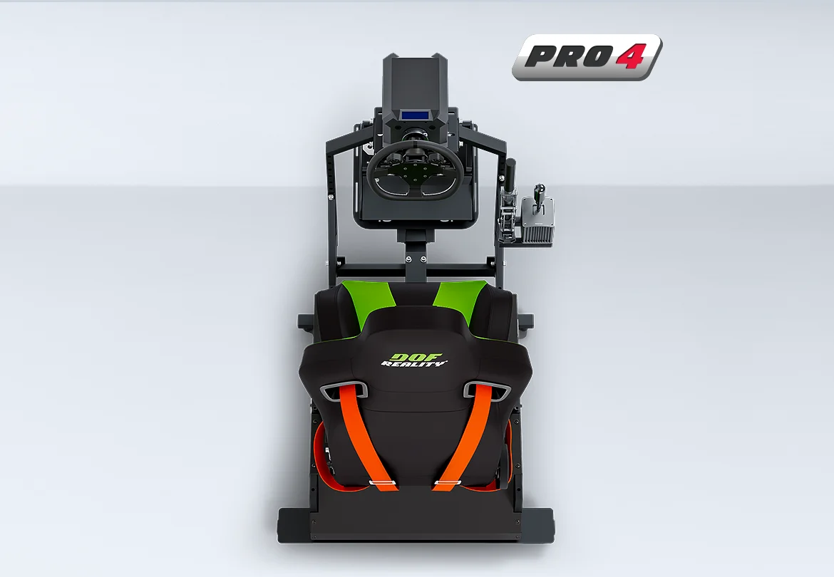 Motion Racing Rig - 4-Axis PRO (P4) with SFU and Xtra Smooth Gearing