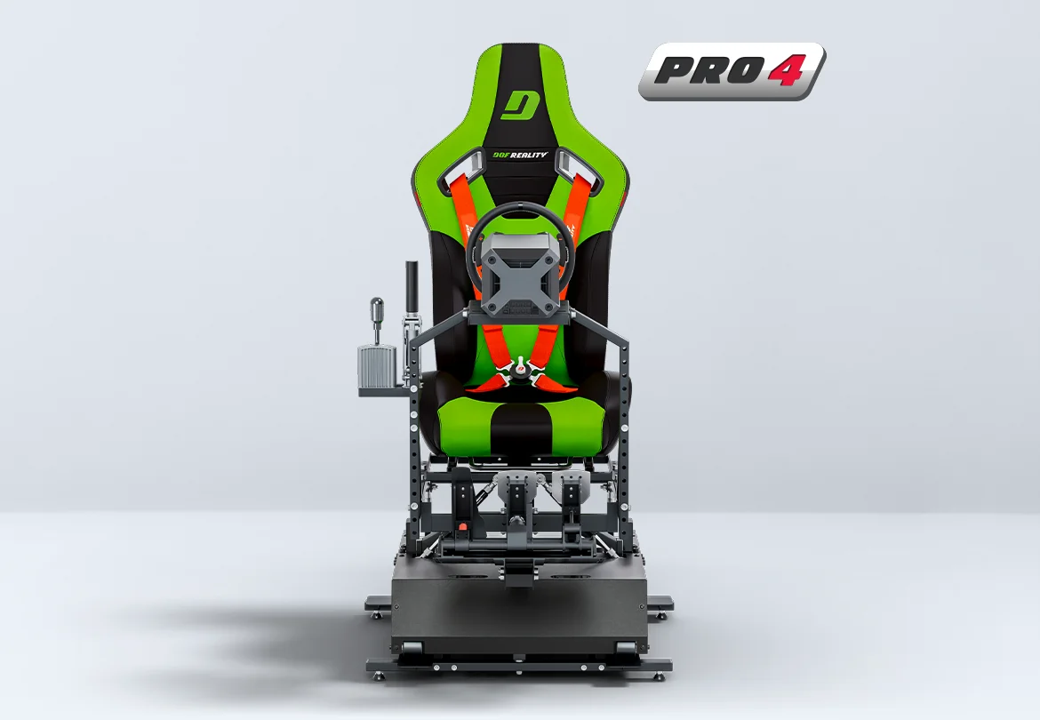 Motion Racing Rig - 4-Axis PRO (P4) with SFU and Xtra Smooth Gearing