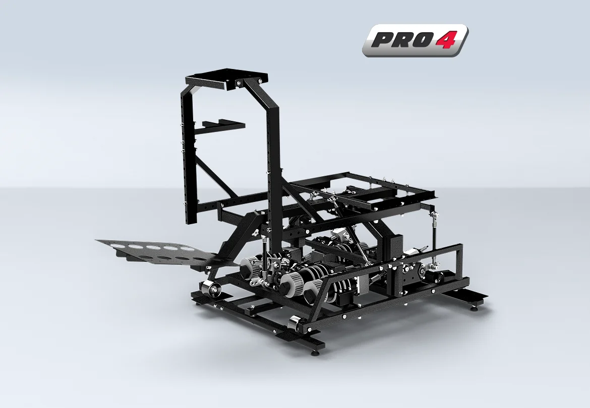 Motion Racing Rig - 4-Axis PRO (P4) with SFU and Xtra Smooth Gearing