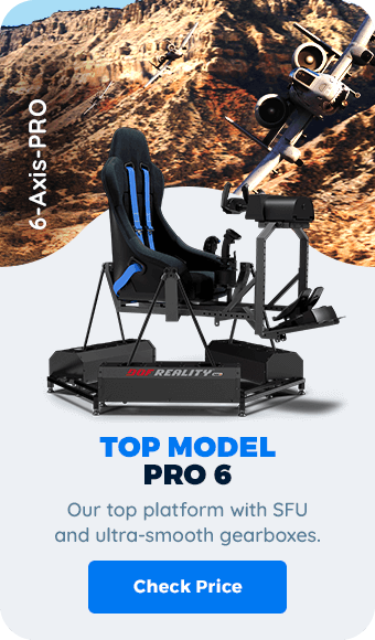 P6 Professional Motion Simulator Platform 6-AXIS DOF 
